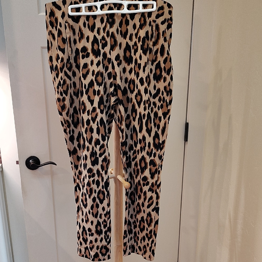 Leopard Print Pants